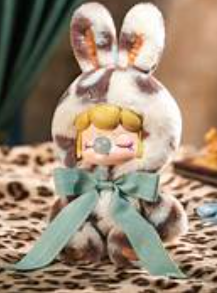 NANCY SHINING BUNNY - SOFT LEOPARD (OPEN BOX)