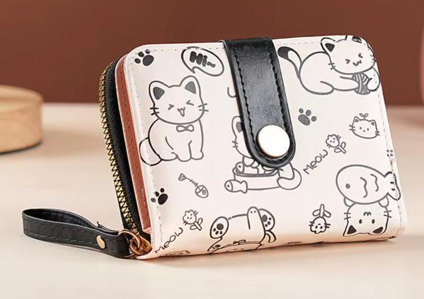 CUTE CAT PURSE