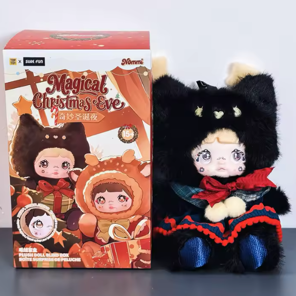 NOMMI MAGICAL CHRISTMAS EVE PLUSH SERIES - WISHING ELF (open box confirmed)