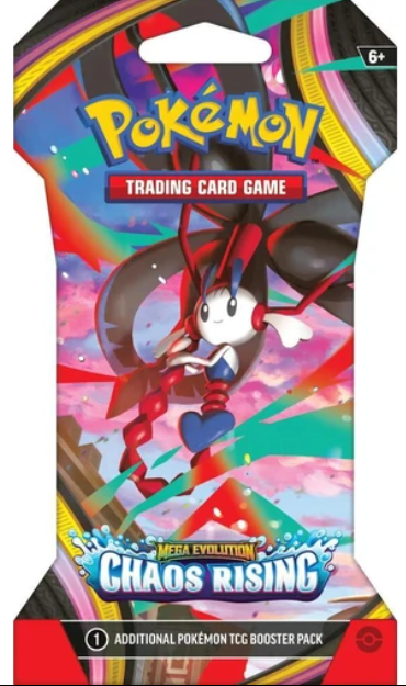 CHAOS RISING SLEEVED BOOSTER PACK