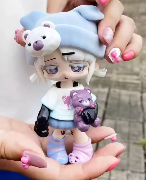 MISSY SWEET MORNING LOLITA FIGURE ( purple teddy bear girl)