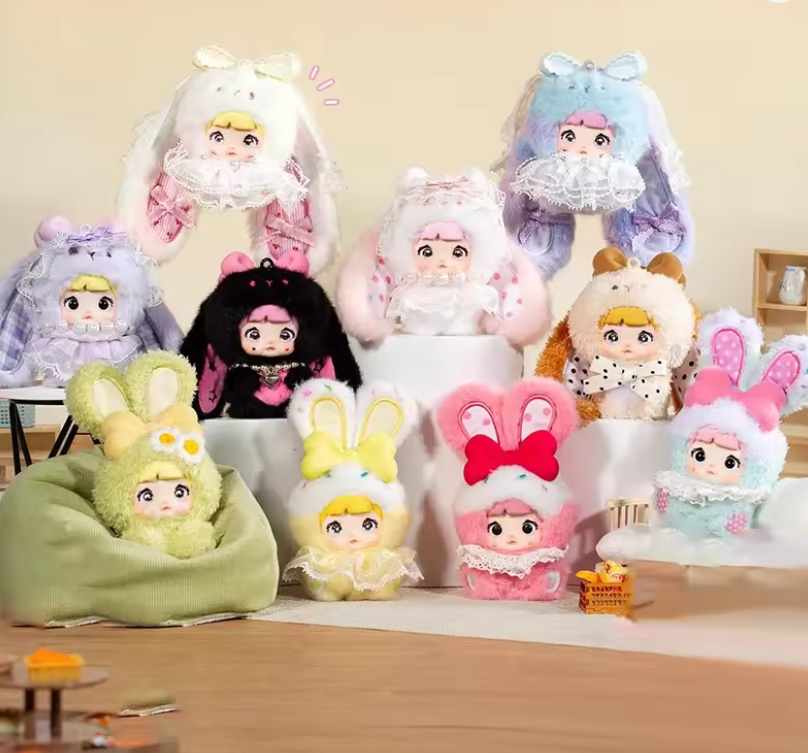 NOMMI SWEETHEART BUNNY SERIES PLUSH PENDANT BLIND BOX