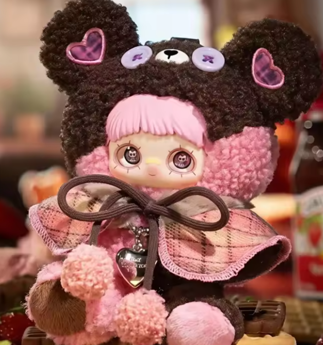 MAYMEI TINY BEAR COOKIE - Strawberry Oreo (open box)