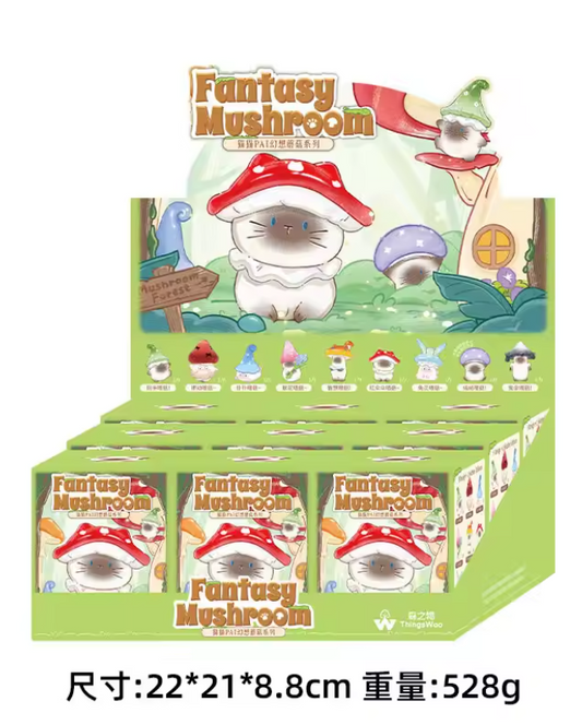 CAT PAI MUSHROOM SERIES MINI  BLIND BOX