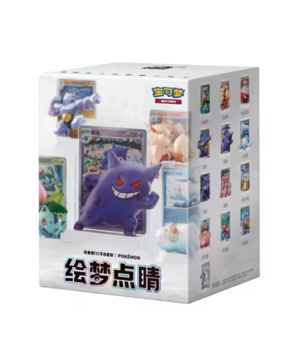 **NEW** GENUINE POKE'MON PTCG 151 Chinese Pack WITH FIGURE BLIND BOX