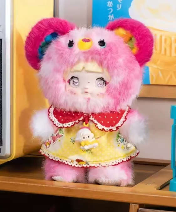 NOMMI - ABOUT THE CHILDHOOD PLUSH PENDANT -BEAR CLAW MACHINE (open box confirmed)