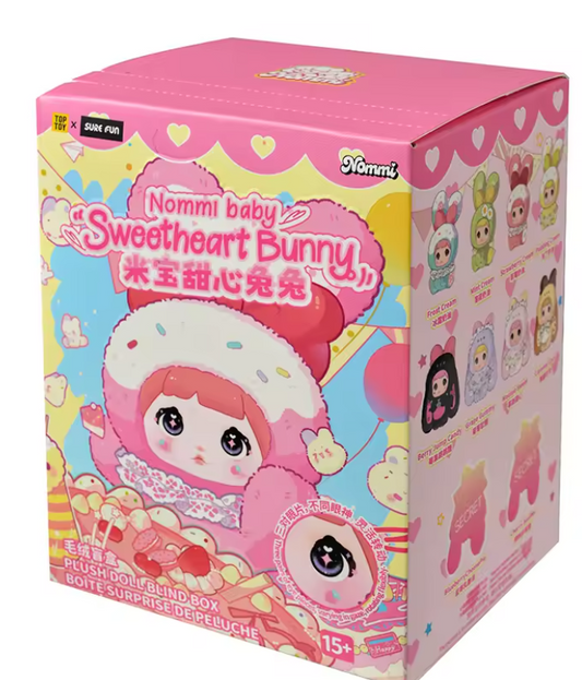 NOMMI SWEETHEART BUNNY SERIES PLUSH PENDANT BLIND BOX