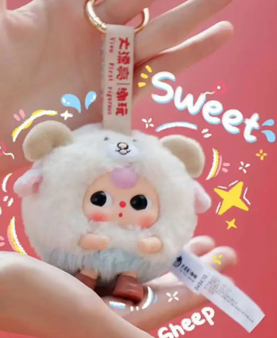 BABY THREE BEAST  PLUSH PENDANT BLIND BOX