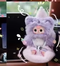 BABY THREE "VEHICLE MOUNTED BABY"PURPLE  KOALA (CONFIRMED )